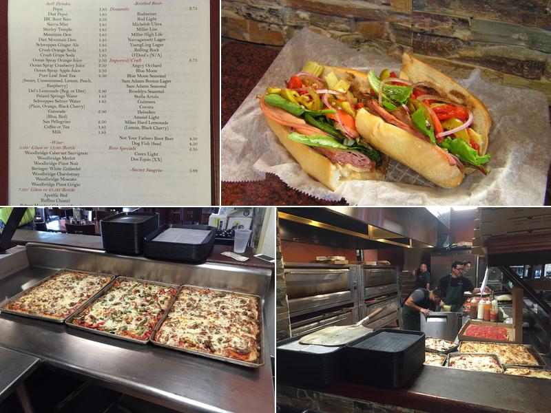 Catanzaro's Pizzeria Cranston Menu