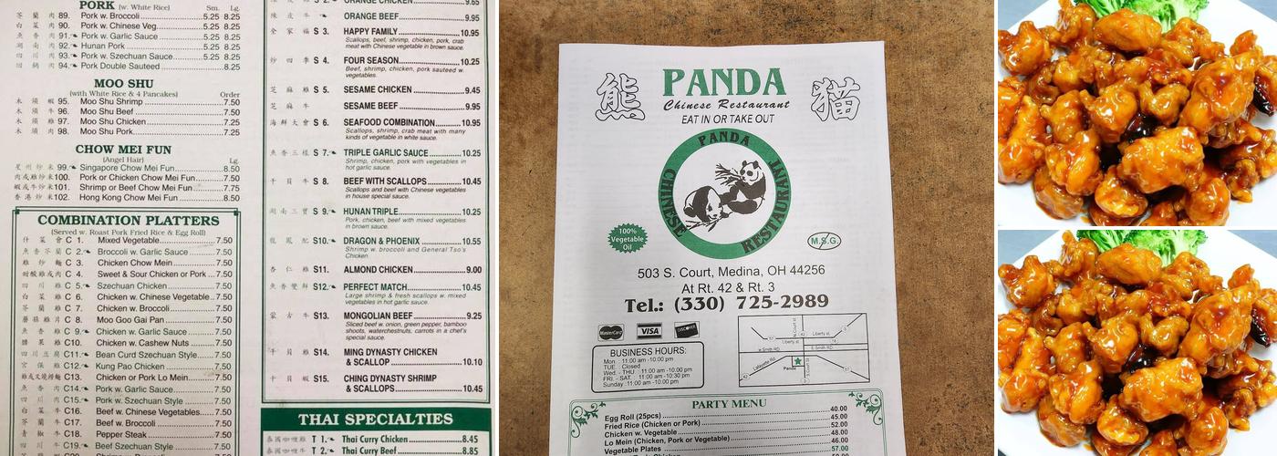 Panda Menu