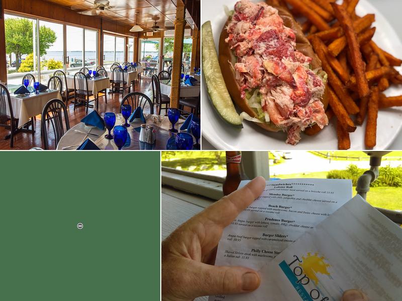 Top of The Bay Restaurant Menu