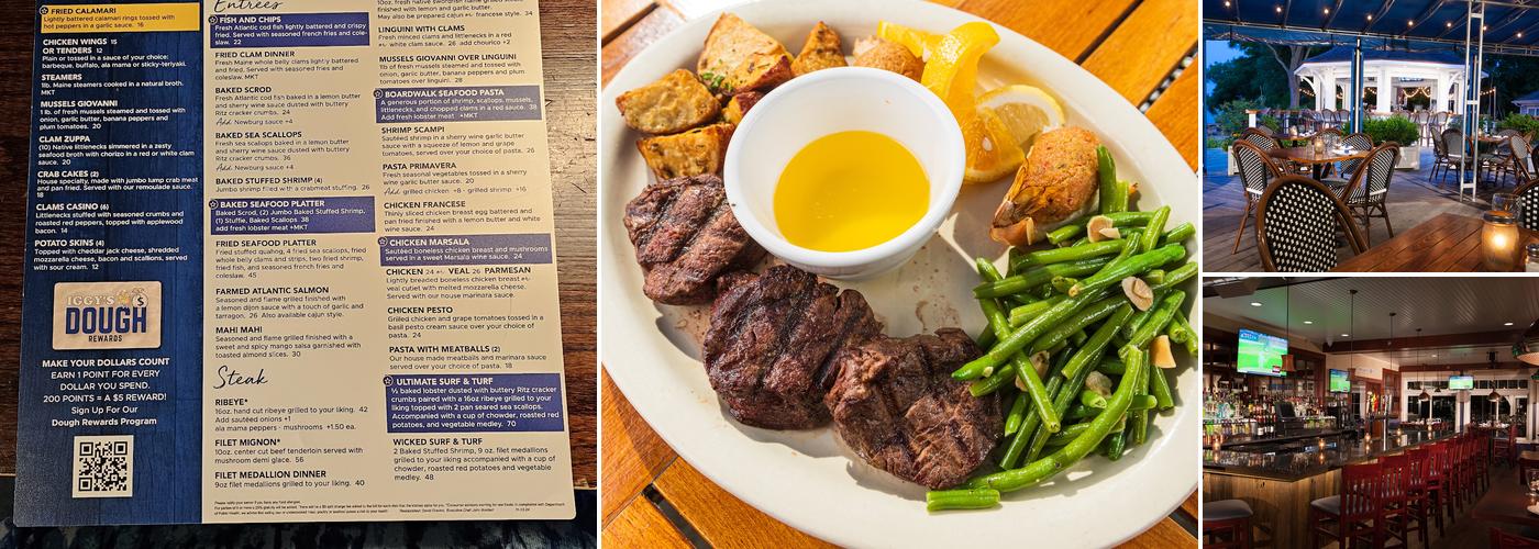 Iggy's Boardwalk Menu