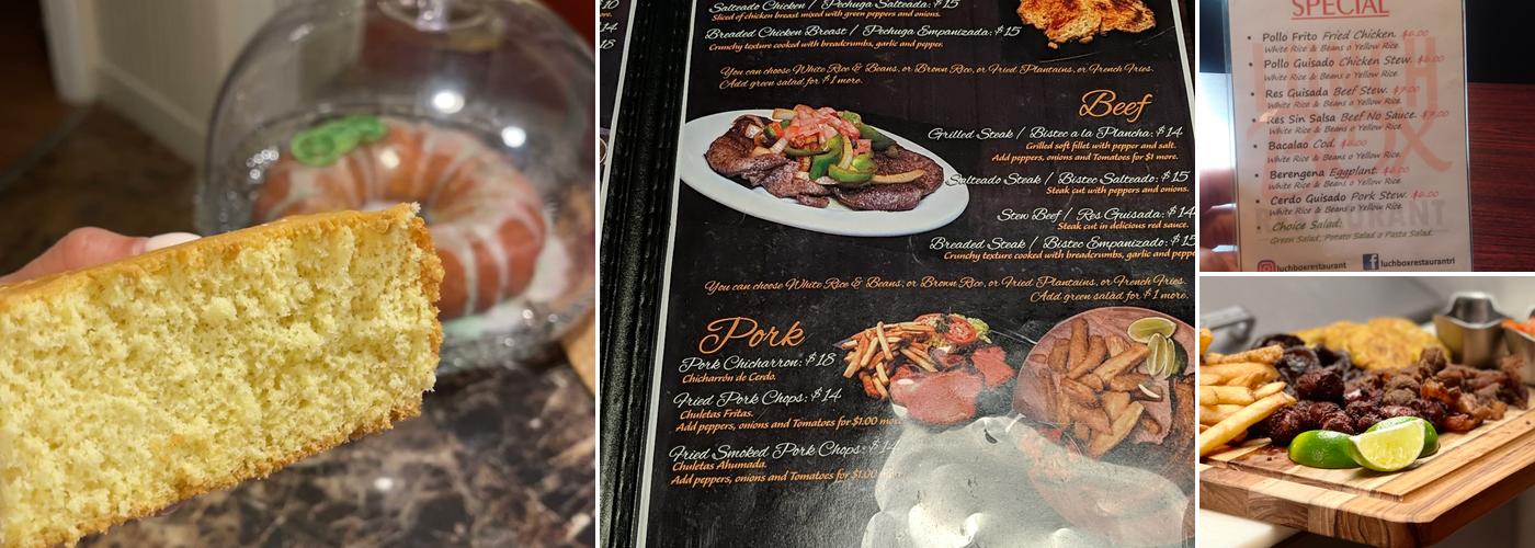 Lunch Box Restaurant Menu