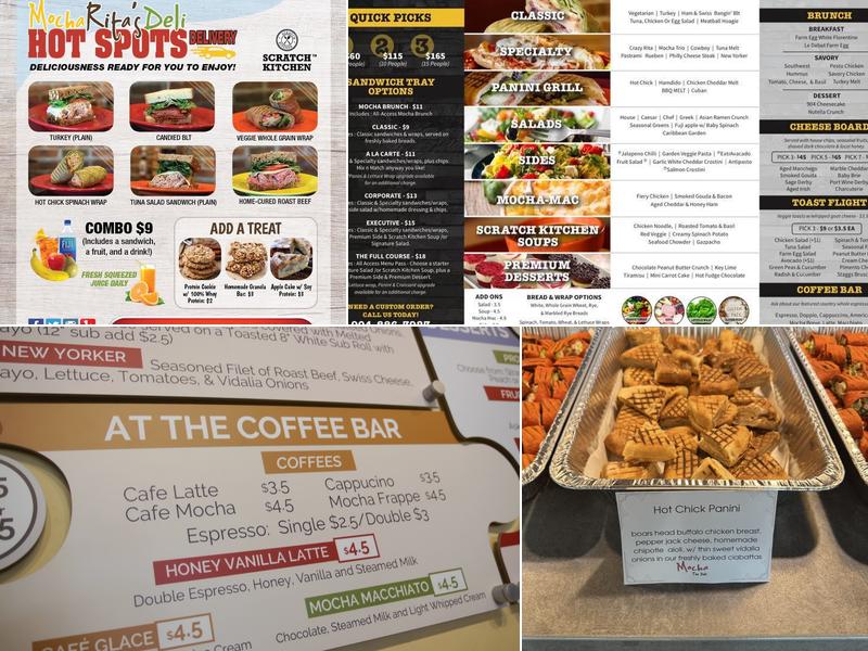 Mocharita's Deli Menu