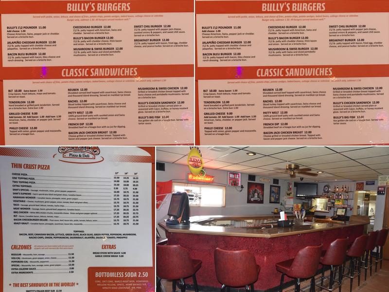 Angle Inn Menu