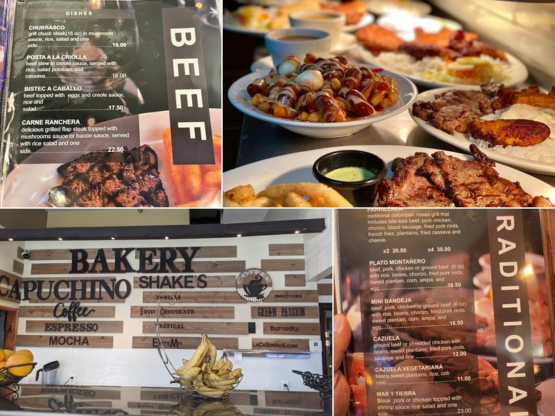 La Casona Restaurant Menu