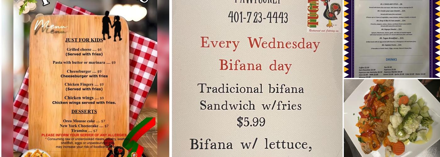 Tugas Restaurant and Catering Menu