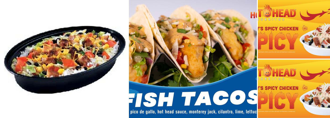 Hot Head Burritos Menu