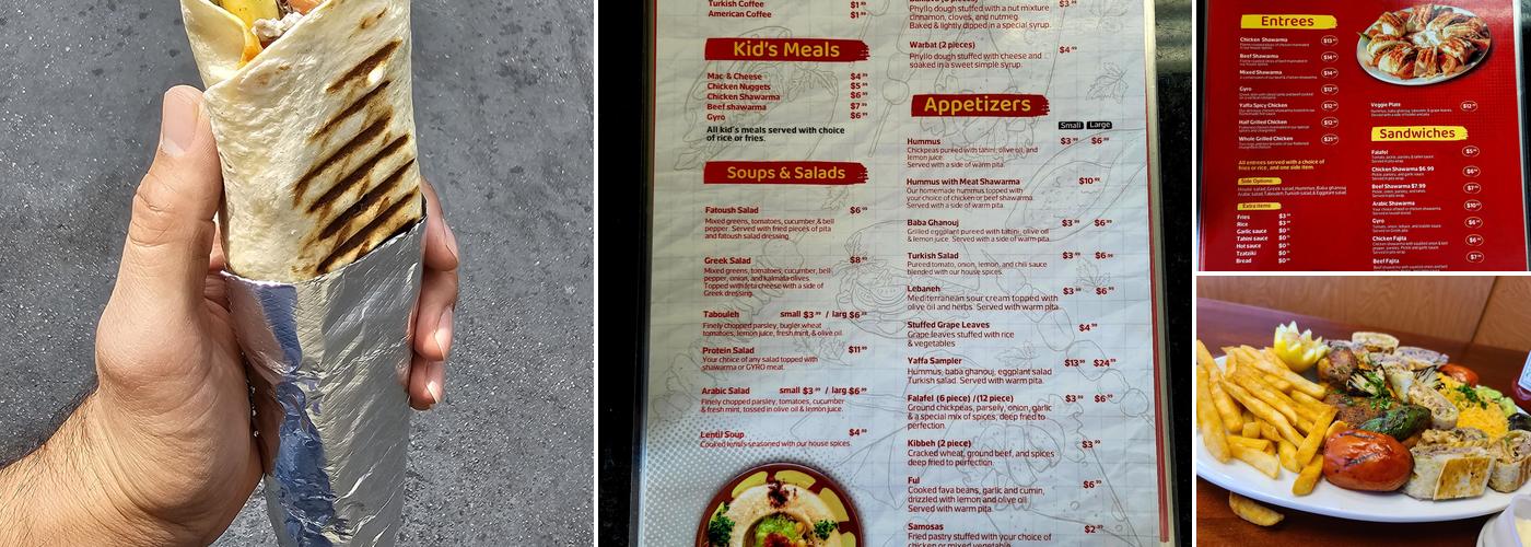Mr. Shawarma & Grill Menu