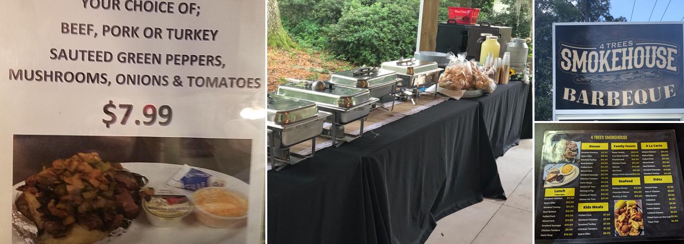 4 Trees Smokehouse Inc. Menu