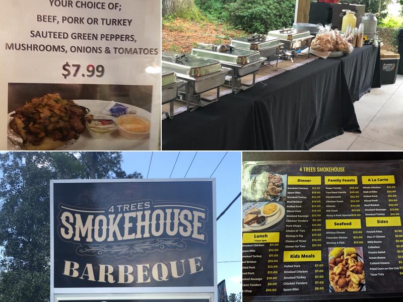 4 Trees Smokehouse Inc. Menu