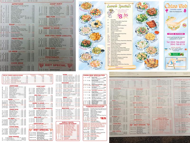 China Wok Menu