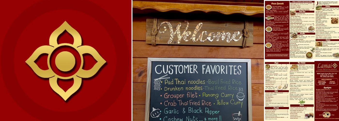 Lamai Thai Restaurant at Oakleaf Menu