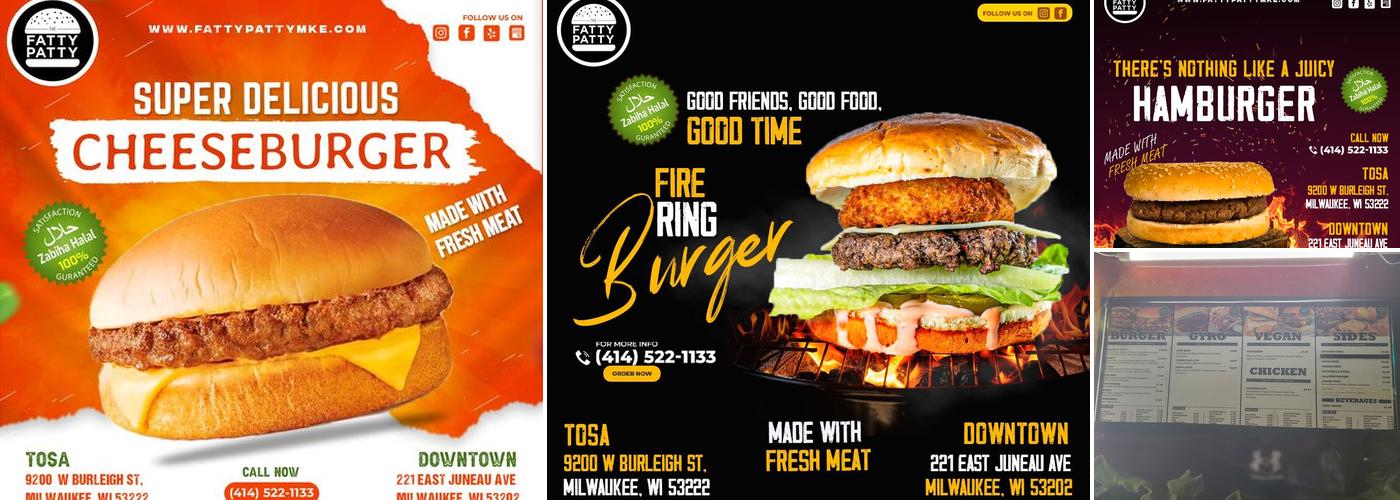 The Fatty Patty-Downtown Truck Menu