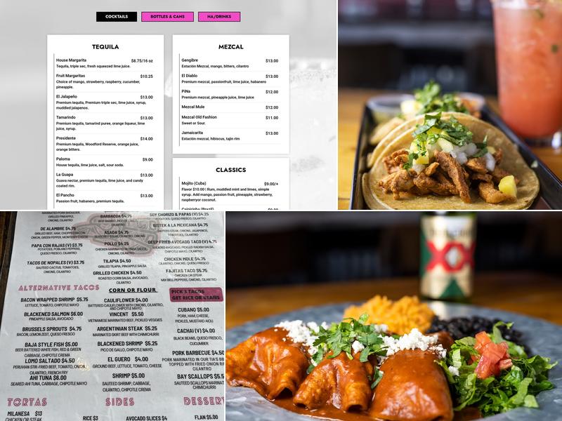 Kompali Taqueria Menu