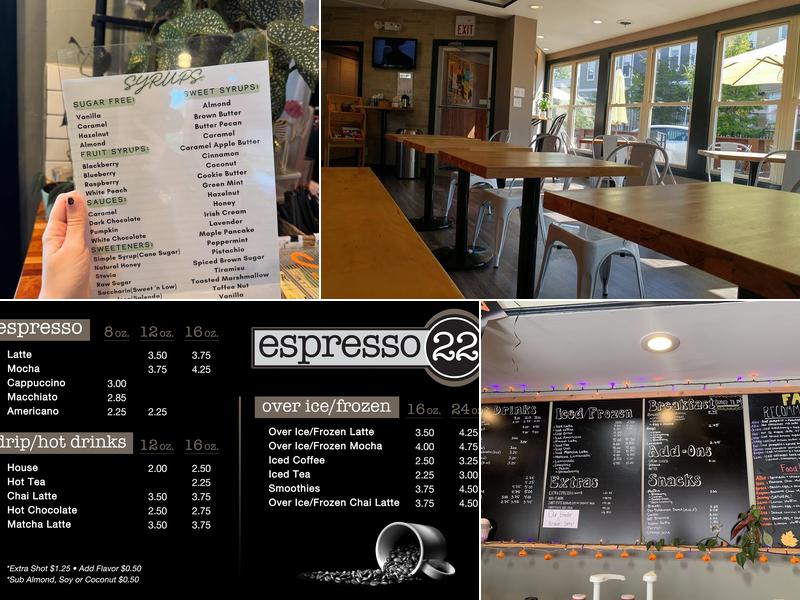 Espresso 22 Menu