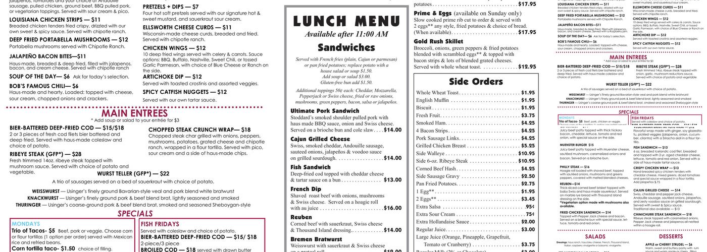 Come Back In Menu