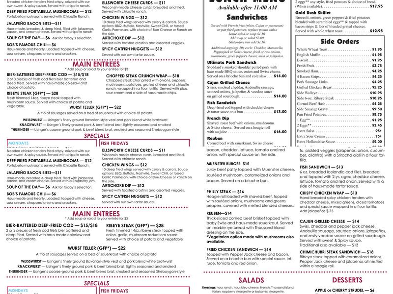 Come Back In Menu