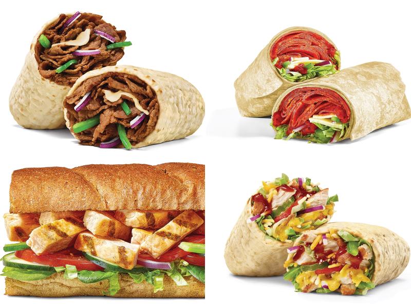 Subway Menu