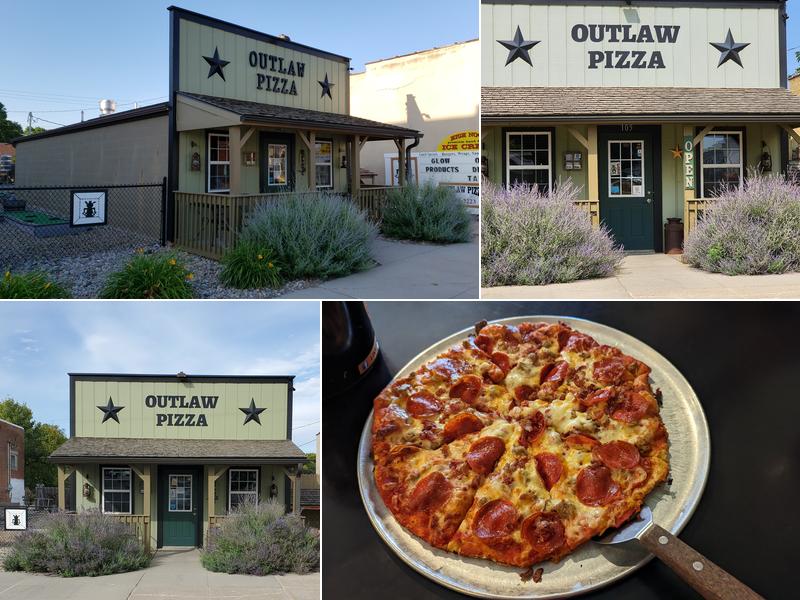 Outlaw Pizza 105 E 3rd St, Ponca