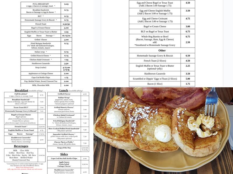 All In Flavor Cafe & Sweets Restaurant Menu