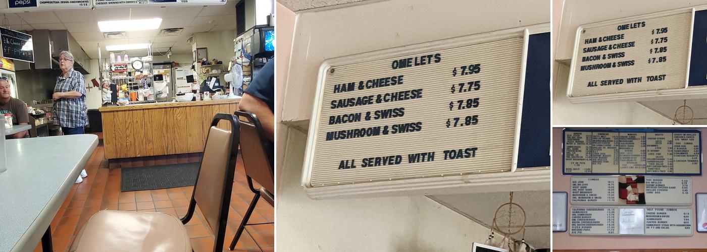 Donna's Big John's Drive-In Menu