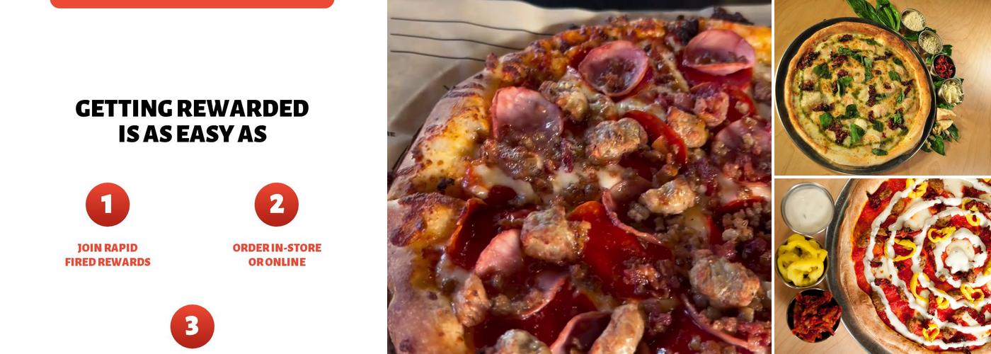 Rapid Fired Pizza Menu
