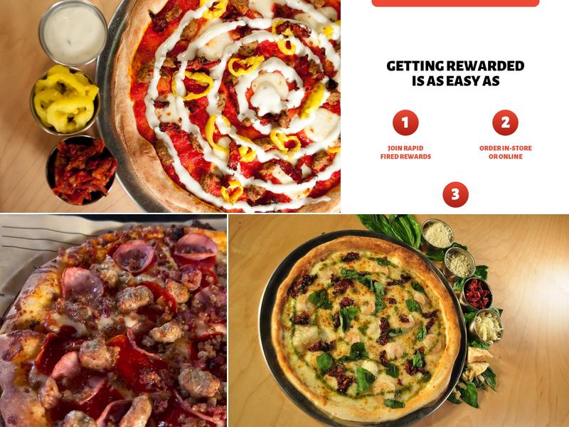 Rapid Fired Pizza Menu