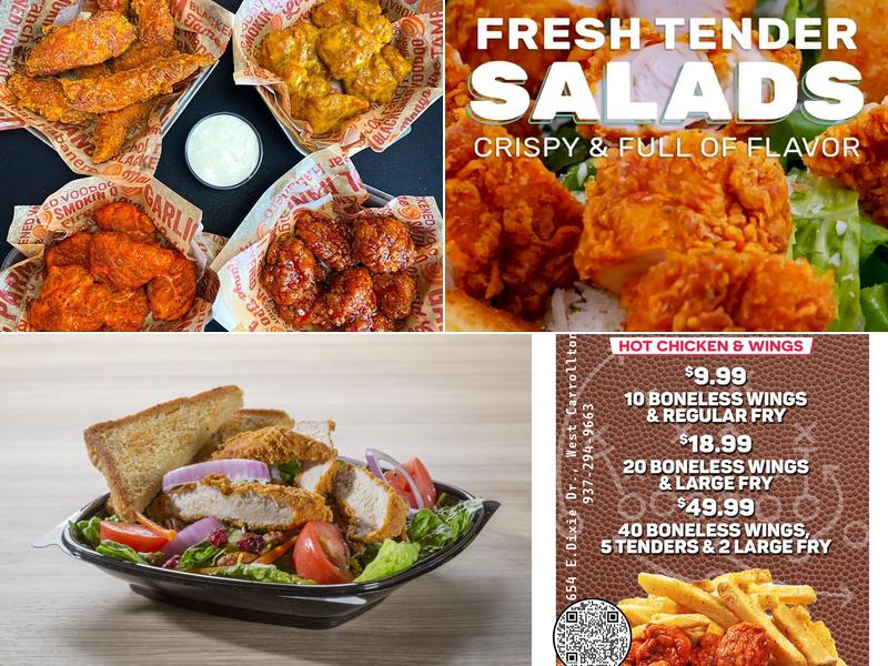 Wing Zone Menu