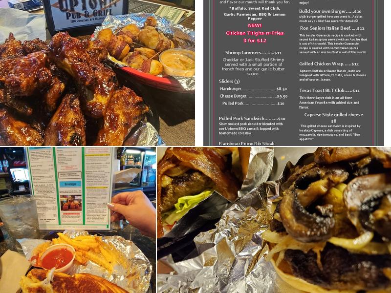 Uptown Pub & Grill Menu