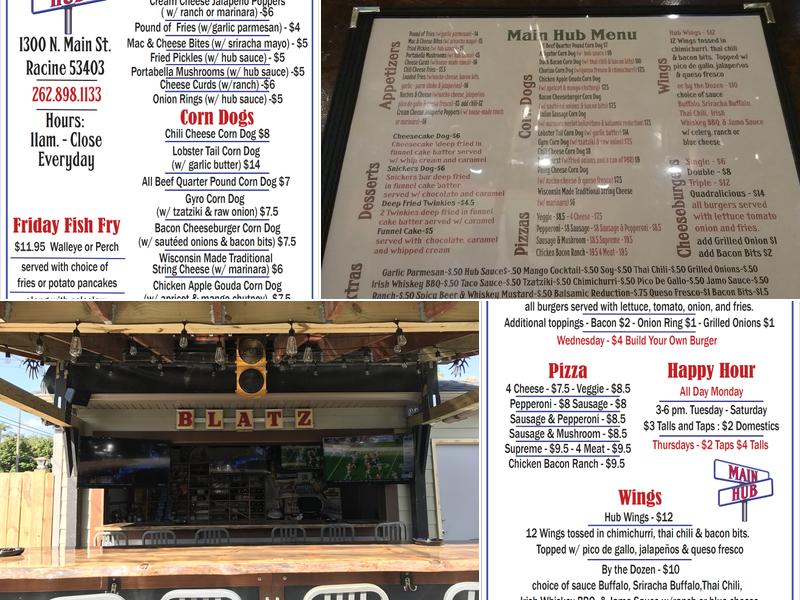 Main Hub Menu