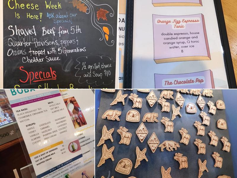 Three Mountain Cafe Menu