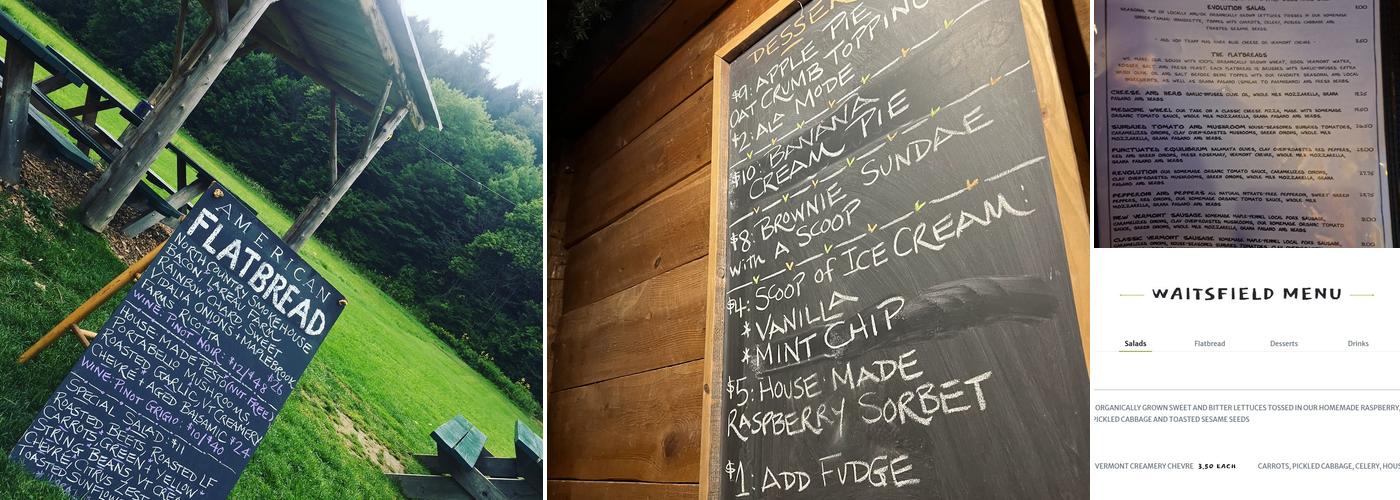 American Flatbread Menu