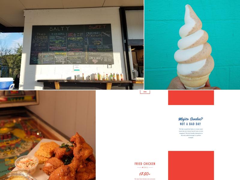 Canteen Creemee Company Menu