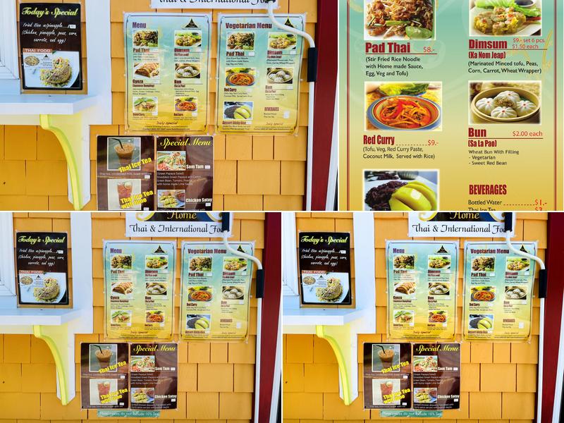 Thai @ Home Menu