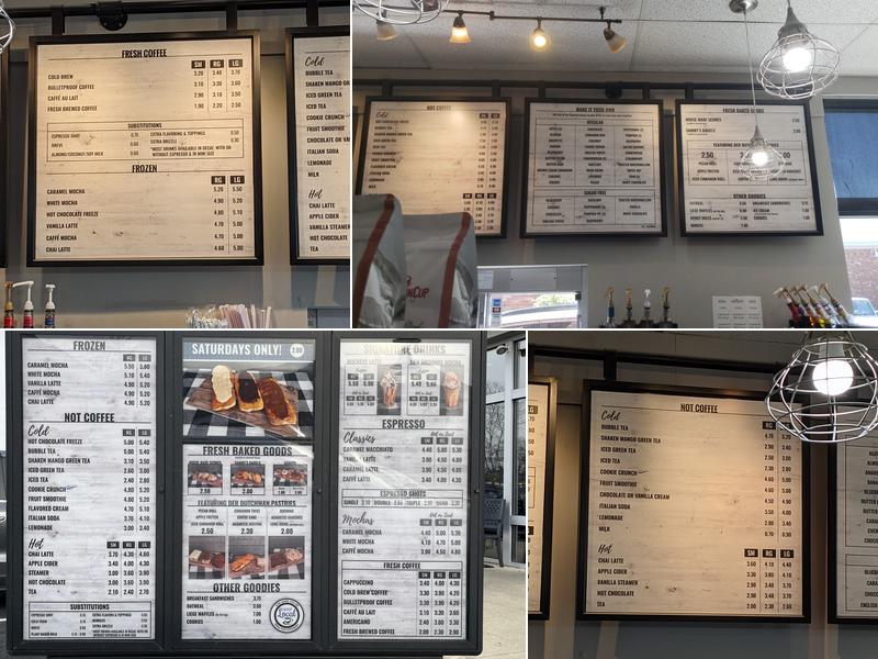 New Grounds Coffee House - Hilliard Menu