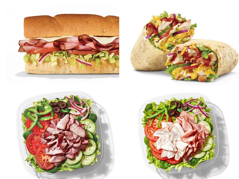 Subway Menu
