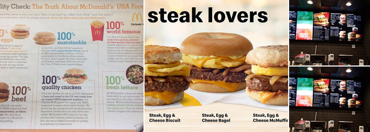 McDonald's Menu
