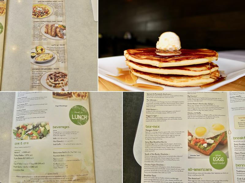 Scramblers Menu
