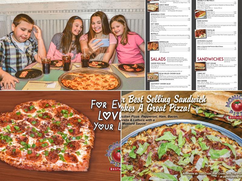 Monical's Pizza Menu