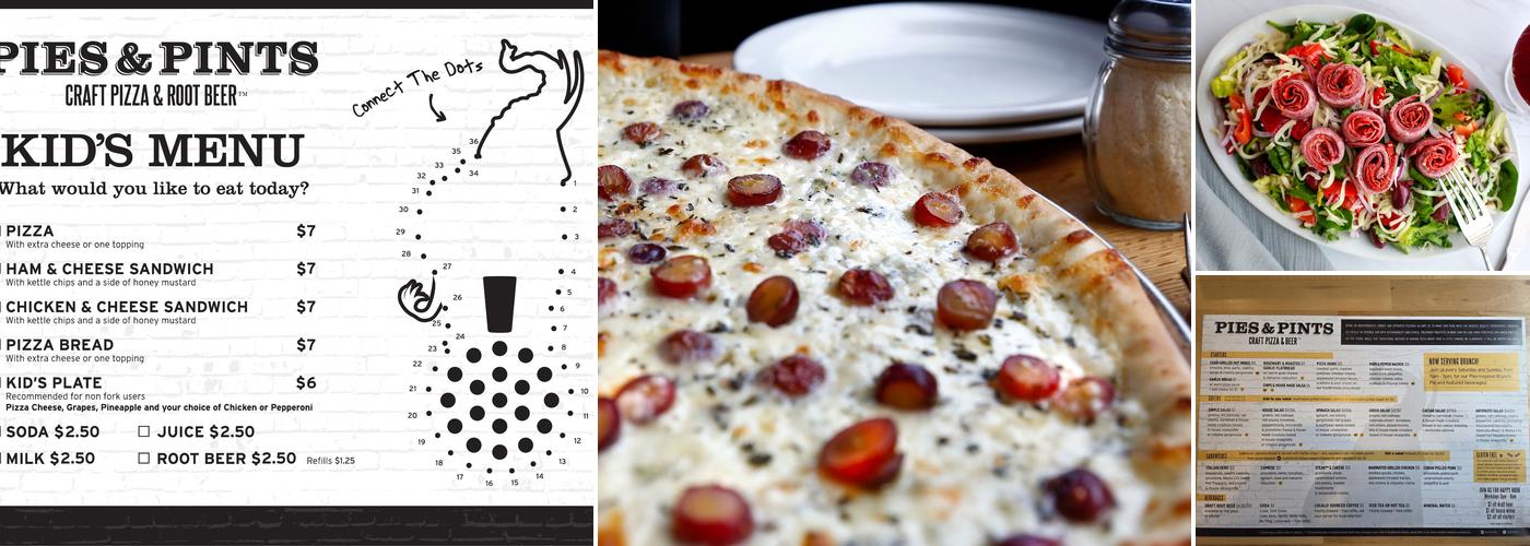 Pies & Pints - Fayetteville, WV Menu