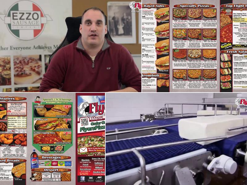 Flyers Pizza Groveport Menu