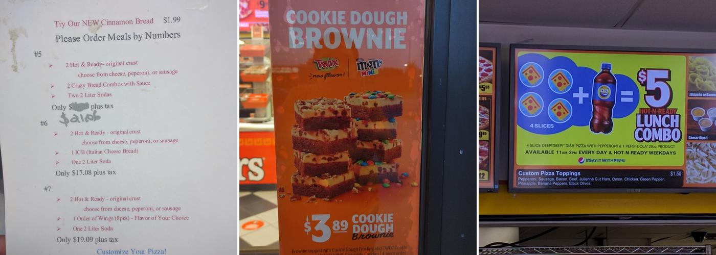 Little Caesars Pizza Menu