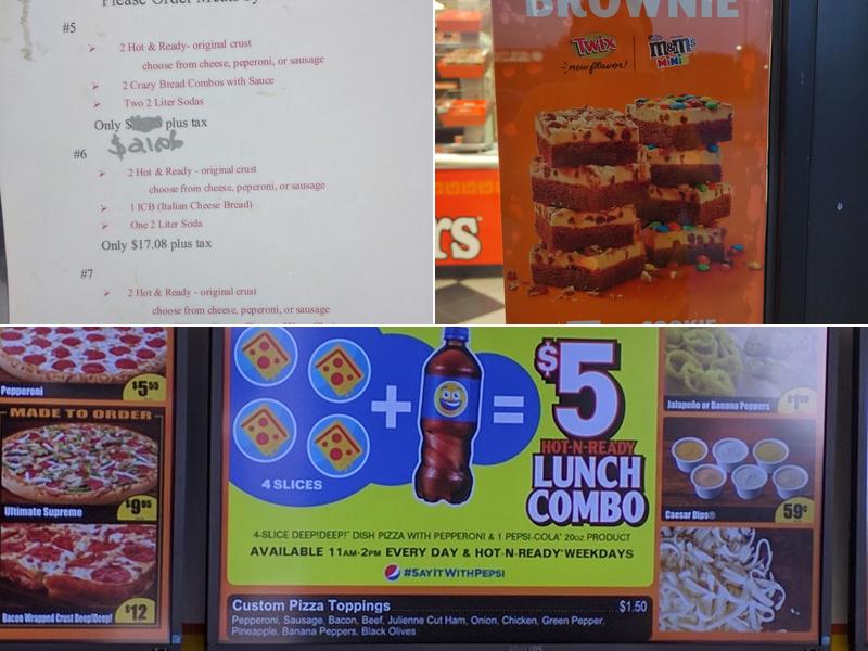 Little Caesars Pizza Menu