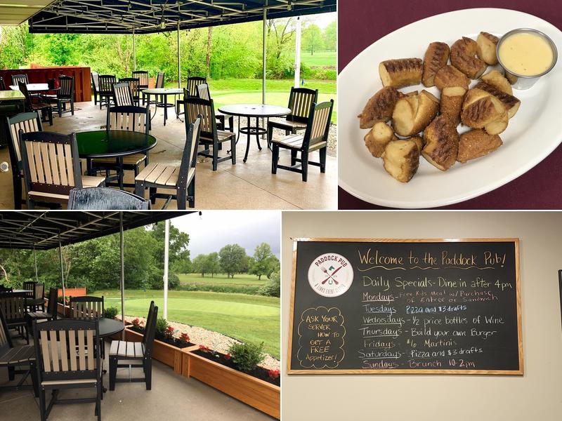 The Paddock Pub Menu