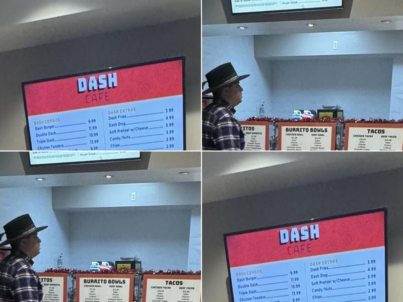 Dash Cafe Menu
