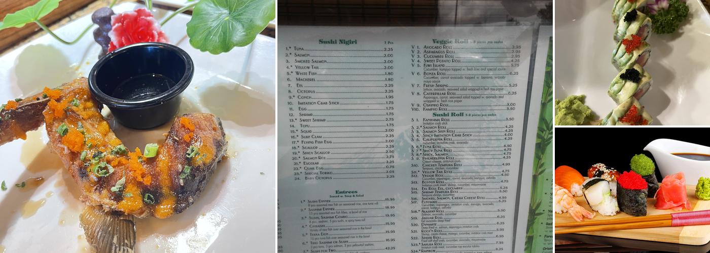Sushi House Menu