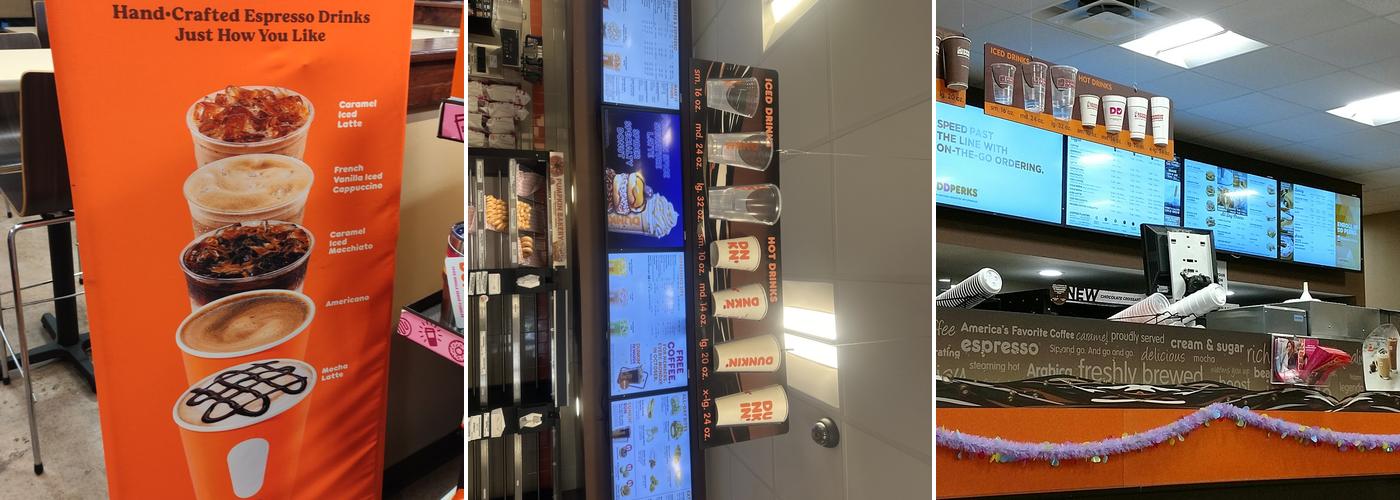 Dunkin' Menu