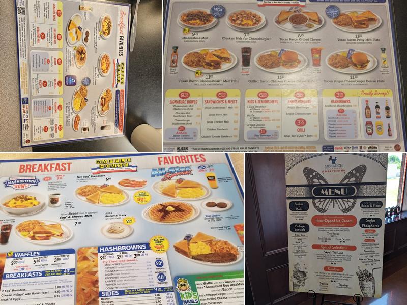 Waffle House Menu