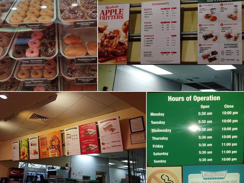 Krispy Kreme Menu
