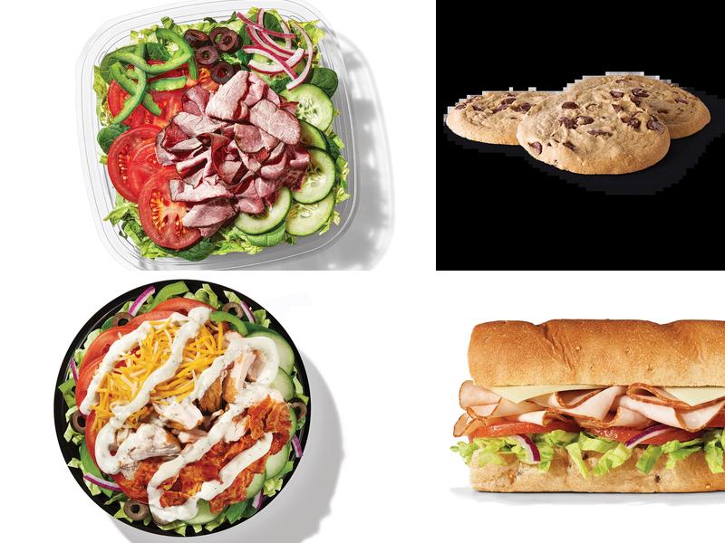 Subway Menu