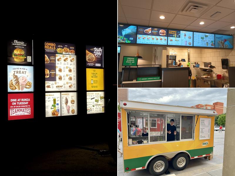 Runza Restaurant Menu